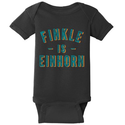 Finkle Is Einhorn Baby Bodysuit