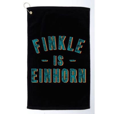Finkle Is Einhorn Golf Towel