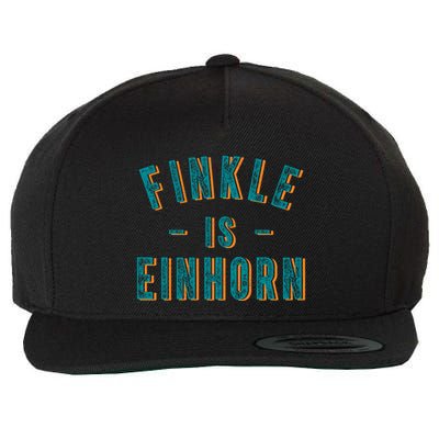Finkle Is Einhorn Wool Snapback Cap