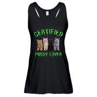 Funny Inappropriate Embarrassing Adult Humor Cat Lover Ladies Essential Flowy Tank