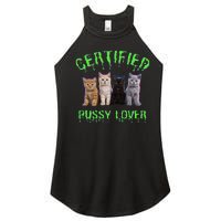 Funny Inappropriate Embarrassing Adult Humor Cat Lover Women's Perfect Tri Rocker Tank