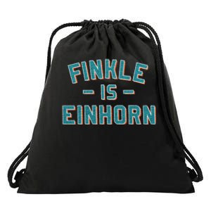 Finkle Is Einhorn Drawstring Bag