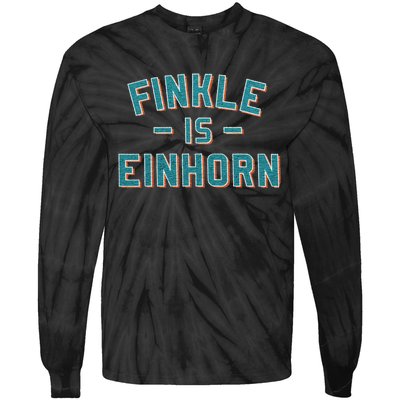 Finkle Is Einhorn Tie-Dye Long Sleeve Shirt