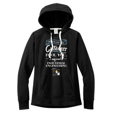 Funny Industrial Engineering Major Meaningful Gift Women's Fleece Hoodie