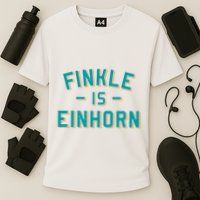 Finkle Is Einhorn Funny Cooling Performance Crew T-Shirt