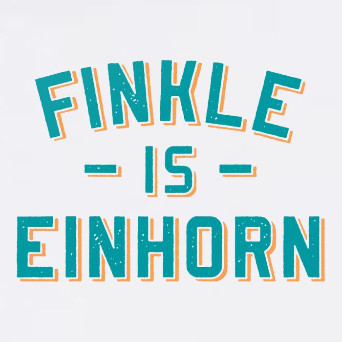 Finkle Is Einhorn Funny Flatbill Hat
