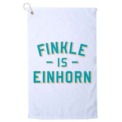 Finkle Is Einhorn Funny Golf Towel