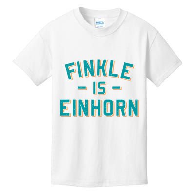 Finkle Is Einhorn Funny Kids T-Shirt