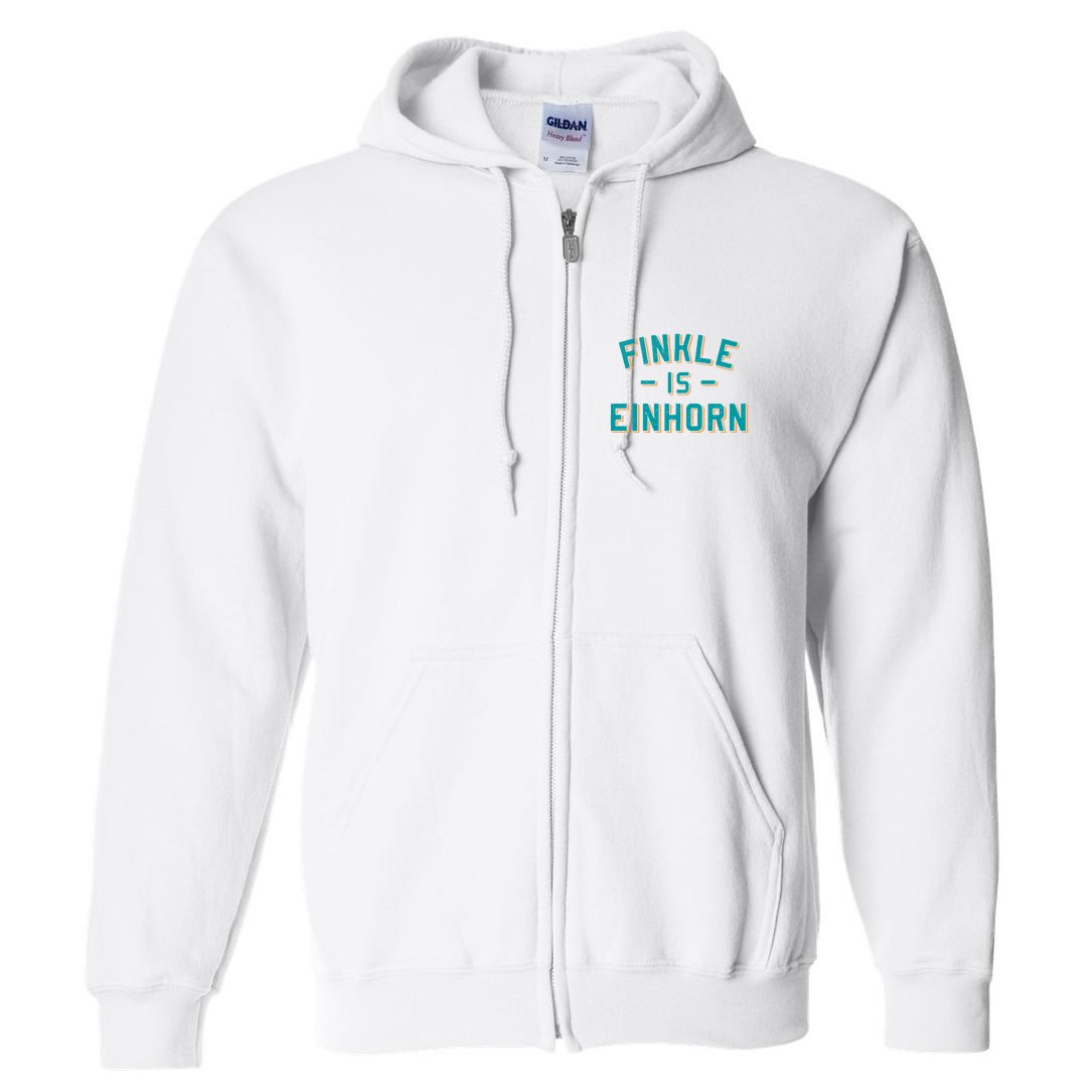 Finkle Is Einhorn Funny Full Zip Hoodie