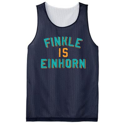 Finkle Is Einhorn Comedy Mesh Reversible Basketball Jersey Tank