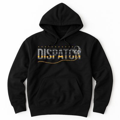 Fire I EMS I Police Or Thin Yellow Line For 911 Dispatcher Hoodie