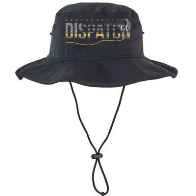 Fire I EMS I Police Or Thin Yellow Line For 911 Dispatcher Bucket Hat