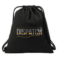 Fire I EMS I Police Or Thin Yellow Line For 911 Dispatcher Drawstring Bag