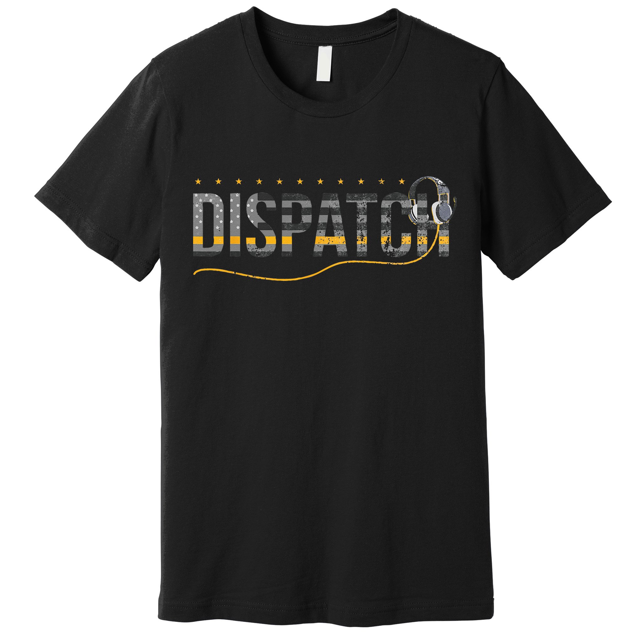 Fire I EMS I Police Or Thin Yellow Line For 911 Dispatcher Premium T-Shirt