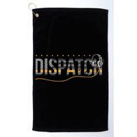 Fire I EMS I Police Or Thin Yellow Line For 911 Dispatcher Golf Towel
