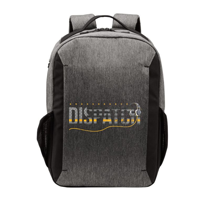 Fire I EMS I Police Or Thin Yellow Line For 911 Dispatcher Vector Backpack