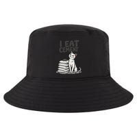Funny I Eat Cement Meme Cat Cool Comfort Performance Bucket Hat