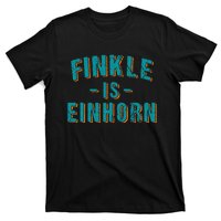 Finkle Is Einhorn Simple Text Vintage Retro T-Shirt