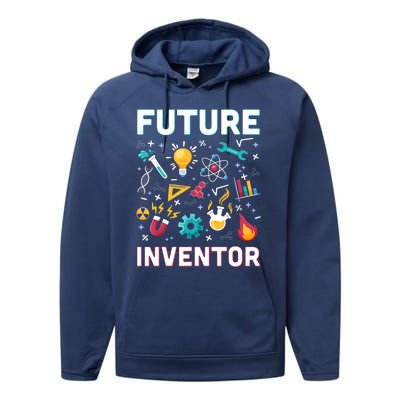 Future Inventor Exploration Invention Smart Creator Performance Fleece Hoodie