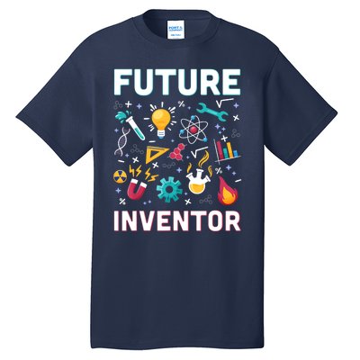 Future Inventor Exploration Invention Smart Creator Tall T-Shirt