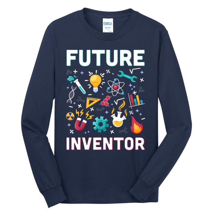 Future Inventor Exploration Invention Smart Creator Tall Long Sleeve T-Shirt