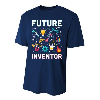 Future Inventor Exploration Invention Smart Creator Performance Sprint T-Shirt