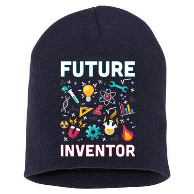 Future Inventor Exploration Invention Smart Creator Short Acrylic Beanie