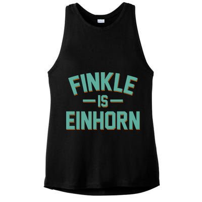 Finkle Is Einhorn Ladies PosiCharge Tri-Blend Wicking Tank