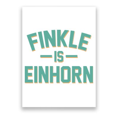 Finkle Is Einhorn Poster
