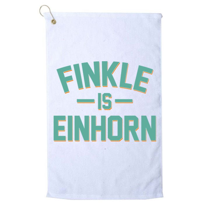 Finkle Is Einhorn Golf Towel