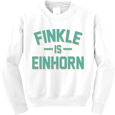 Finkle Is Einhorn Kids Sweatshirt