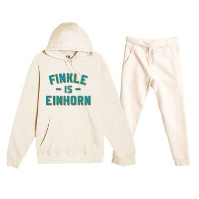 Finkle Is Einhorn Football Premium Hooded Sweatsuit Set