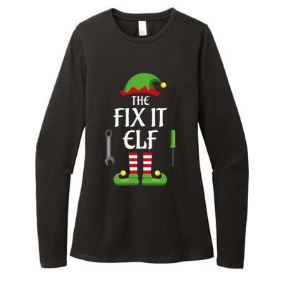 Fix It Elf Family Matching Group Christmas Womens CVC Long Sleeve Shirt