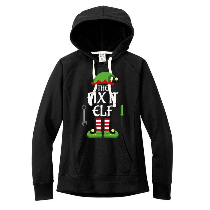 Fix It Elf Family Matching Group Christmas Women's Fleece Hoodie