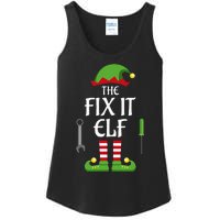 Fix It Elf Family Matching Group Christmas Ladies Essential Tank