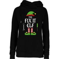 Fix It Elf Family Matching Group Christmas Womens Funnel Neck Pullover Hood