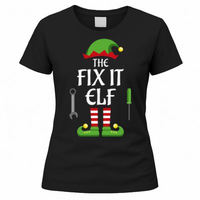 Fix It Elf Family Matching Group Christmas Women's T-Shirt