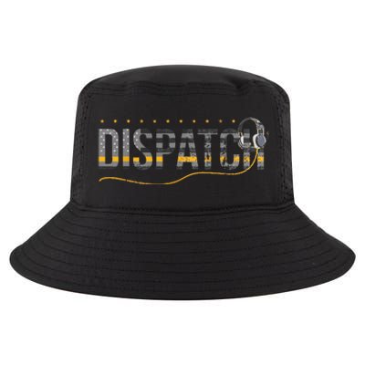 Fire I EMS I Police Or Thin Yellow Line For 911 Dispatcher Cool Comfort Performance Bucket Hat