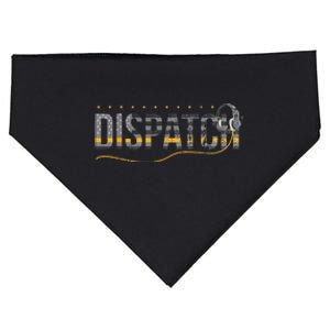 Fire I EMS I Police Or Thin Yellow Line For 911 Dispatcher USA-Made Doggie Bandana