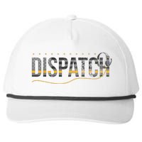 Fire I EMS I Police Or Thin Yellow Line For 911 Dispatcher Snapback Five-Panel Rope Hat