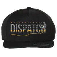 Fire I EMS I Police Or Thin Yellow Line For 911 Dispatcher Wool Snapback Cap