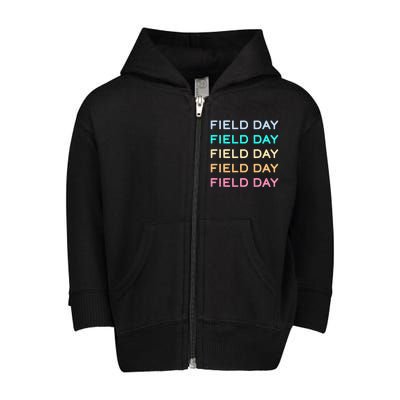 Field Day Ya'll Toddler Zip Fleece Hoodie