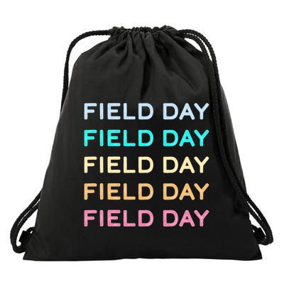 Field Day Ya'll Drawstring Bag