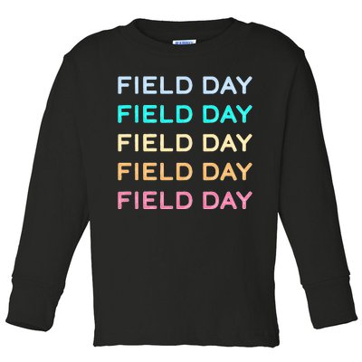 Field Day Ya'll Toddler Long Sleeve Shirt