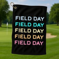 Field Day Ya'll Golf Towel