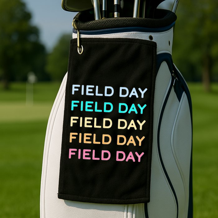Field Day Ya'll Golf Towel