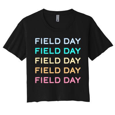 Field Day Ya'll Women's Crop Top Tee