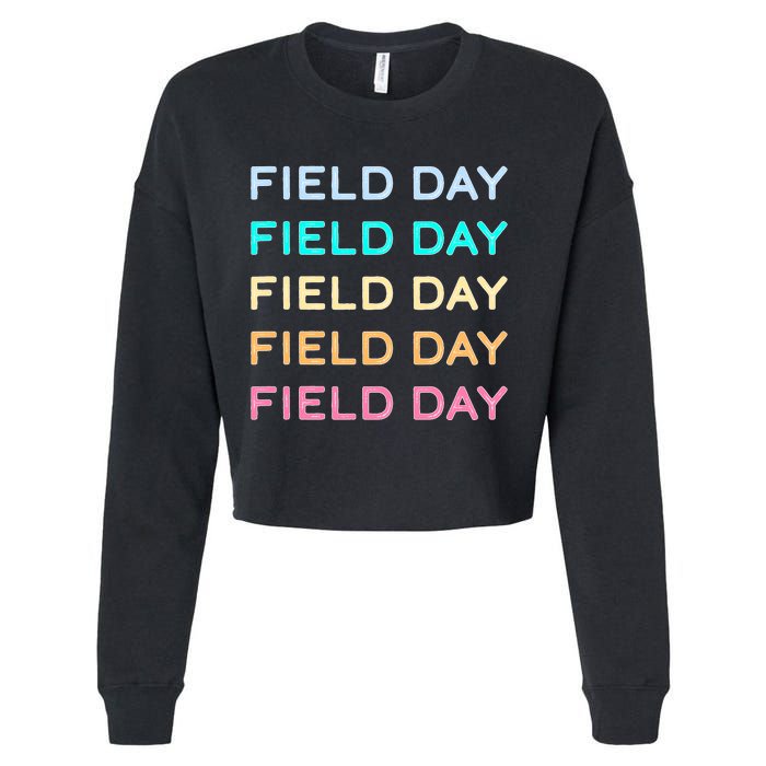 Field Day Ya'll Cropped Pullover Crew