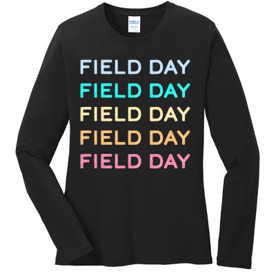 Field Day Ya'll Ladies Long Sleeve Shirt