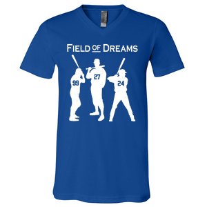 Field of Dreams Baseball V-Neck T-Shirt